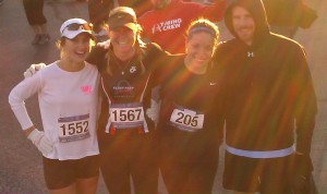 Marxkors, RRG, Nicole and Seth at the Gumbo Flats 5K.  All 4 of us took home an age group award...What Up?!