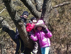 My cuties at Starved Rock State Park in Utica, IL