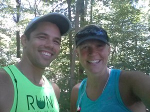 Steve and I on our Labor Day Chubb Expedition